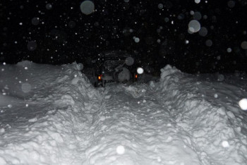 Фотография к новости: Қар құрсауында қалған ер адам құтқарылды