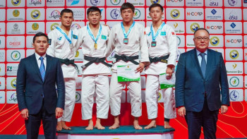 Фотография к новости: Ақтөбеде дзюдодан Қазақстан чемпионаты өтіп жатыр
