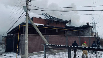 Фотография к новости: Астанада жеке тұрғын үй өртенді. Қаза тапқандар бар