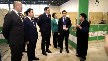 Фотография к новости: Министрлер WorldSkills Kazakhstan-2024 чемпионатының алаңында болды