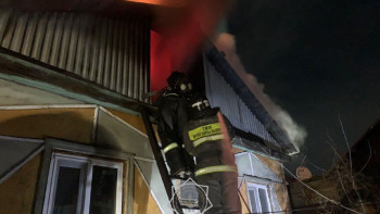 Фотография к новости: Семейде жеке тұрғын үйден өрт шықты