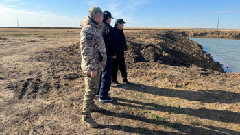 Фотография к новости: Павлодар облысында су тасқыны кезеңіне дайындық қарқынды жүріп жатыр