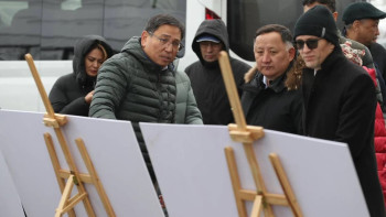 Фотография к новости: Алматыда ескі үйлер сүріліп, тұрғындар жаңа пәтерге көшіріледі