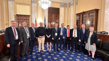 Фотография к новости: Қазақстан ОСК делегациясы алғаш рет АҚШ-тағы сайлауды байқауға қатысты