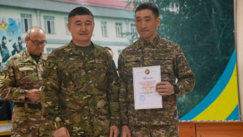 Фотография к новости: Қарулы күштерде үздік сержант анықталды