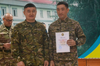 Фотография к новости: Қарулы күштерде үздік сержант анықталды