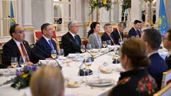 Фотография к новости: Мемлекет басшысы Мажарстан президентімен кездесті