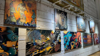 Фотография к новости: Алматыда цифрлық кескіндеме және графикадағы шығармалардың көрмесі ашылды