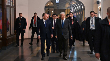 Фотография к новости: Тоқаев  Халықаралық дзюдо федерациясының президентімен кездесті