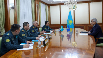 Фотография к новости: Қорғаныс министрі ҰҚШҰ Бас хатшысымен келіссөздер жүргізді