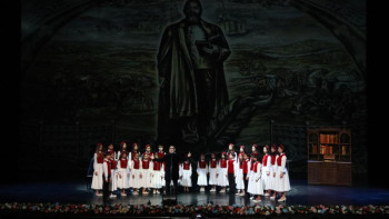 Фотография к новости: Астанада алғаш рет Абай шығармашылығына арналған моноопера сахналанды