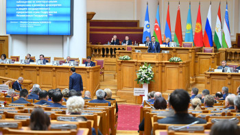 Фотография к новости: Сенат төрағасы ТМД Парламентаралық Ассамблеясының отырысына қатысты