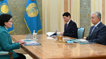 Фотография к новости: Президент Еңбек және халықты әлеуметтік қорғау министрін қабылдады