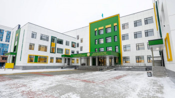 Фотография к новости: Елімізде тағы екі жайлы мектеп ашылды