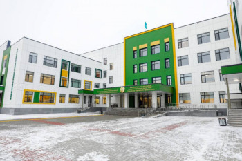 Фотография к новости: Елімізде тағы екі жайлы мектеп ашылды