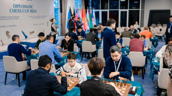 Фотография к новости: Астанада ерекше шахмат турнирі өтті