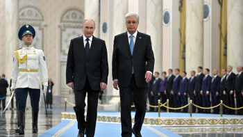 Фотография к новости: Екі ел арасында ешқандай күрделі мәселе жоқ - Тоқаев