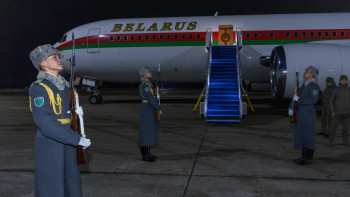 Фотография к новости: Астанаға Беларусь президенті келді