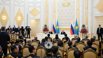 Фотография к новости: Президент: Қазақстан мен Ресей арасында ешқандай түйткілді мәселе жоқ