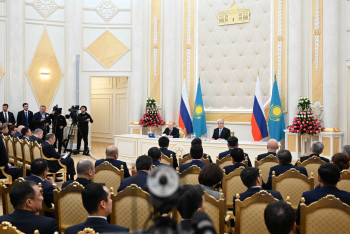 Фотография к новости: Президент: Қазақстан мен Ресей арасында ешқандай түйткілді мәселе жоқ