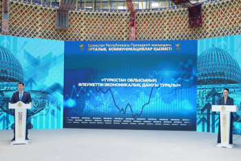 Фотография к новости: Түркістан облысы қалай дамып жатыр?