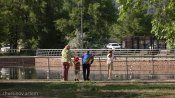 Фотография к новости: Жетісуда Қаратал өзенінің жағасы қоршалды