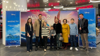 Фотография к новости: NAZIMA мен Sadraddin Дисней фильмін қазақшалауға қатысты