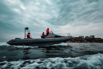 Фотография к новости: Құтқарушылар Каспий теңізіндегі жұмысқа арналған жаңа қайық сатып алды