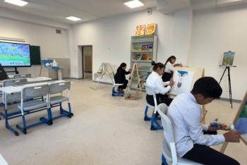 Фотография к новости: "Жайлы мектеп". Салынған мектептердің 40%-дан астамы ауылдық жерде