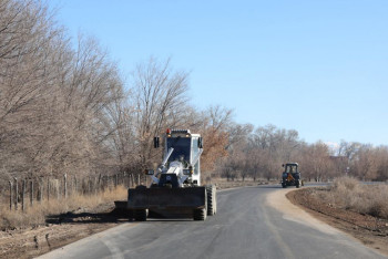 Фотография к новости: Биыл Жетісуда облыстық деңгейдегі 193 шақырым жол жөнделеді
