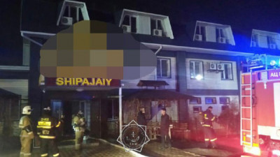 Түркістанда шипажайға барғандар өртеніп кете жаздады