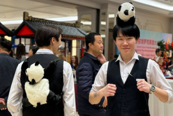 Фотография к новости: Қазақша шапаннан қытай пандасына дейін: Астанада дипломаттар жәрмеңке өткізді