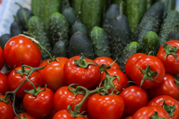 Фотография к новости: Қияр мен қызанақ бағасы шамамен 40% қымбаттап кетті