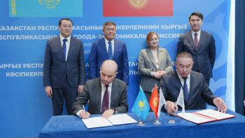 Фотография к новости: Қазақстан-Қырғызстан бизнес-форумында $8,2 млн коммерциялық келісімдерге қол қойылды