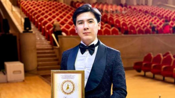 Фотография к новости: Қазақстандық өнерпаз Мәскеуде өткен Халықаралық байқауда жүлдегер атанды