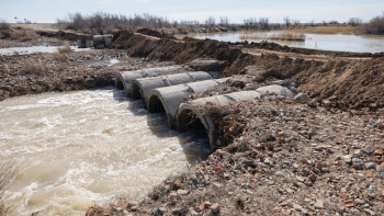 Фотография к новости: Батыс Қазақстанда су тасқынына дайындық қалай