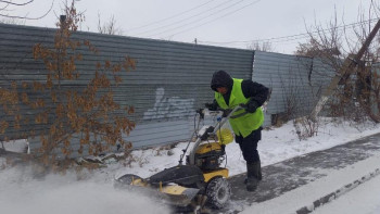 Фотография к новости: Астанадан күндізгі ауысымда 700-ге жуық жүк көлігі қар шығарды