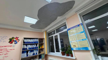 Фотография к новости: Петропавлда мектептің төбесі опырылып, 3 бала зардап шекті