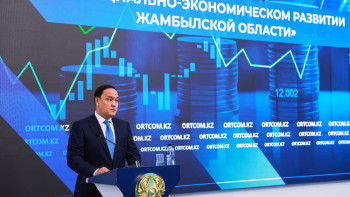 Фотография к новости: Жамбыл облысының әкімі аймақтың қалай дамып жатқанын айтты