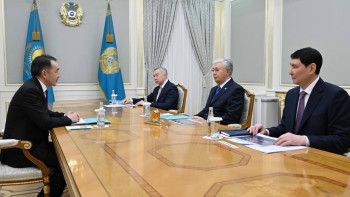 Фотография к новости: Тоқаев Еуразиялық экономикалық комиссия алқасының төрағасын қабылдады