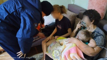 Фотография к новости: Павлодарда құтқарушылар өрттен 9 адамды эвакуациялады