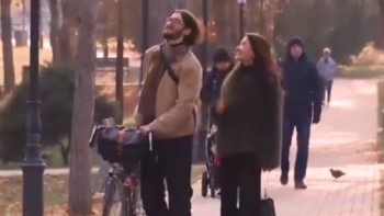 Фотография к новости: Ұлыбритания азаматы Қазақстанға велосипедпен келді