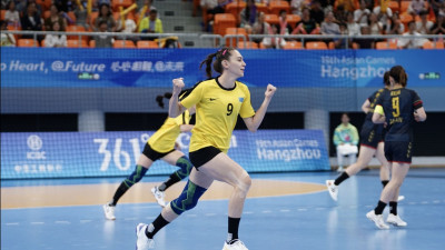 Гандболдан Қазақстан әйелдер құрамасы Сингапурды жеңді