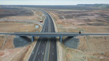 Фотография к новости: Қарағанды-Балқаш автожолын жөндеу жұмыстары аяқталды