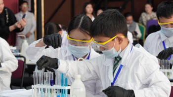 Фотография к новости: Алматыда үздік жас химиктер анықталды