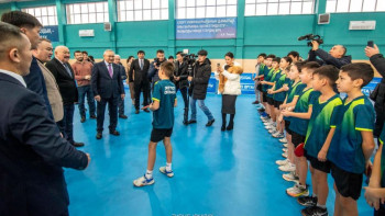 Фотография к новости: Талдықорғанда Үстел теннисі орталығы ашылды