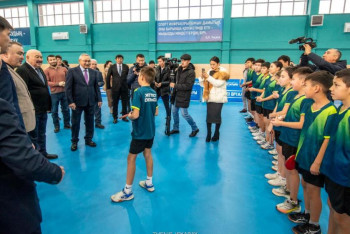 Фотография к новости: Талдықорғанда Үстел теннисі орталығы ашылды