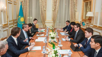 Фотография к новости: Францияның ядролық саладағы жетекші компанияларымен келіссөздер өтті