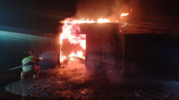 Фотография к новости: Ақмола облысында автокөлік өртенді