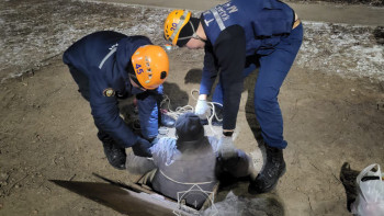 Фотография к новости: Оралда ер адам үш метрлік кәріз құдығына түсіп кетті